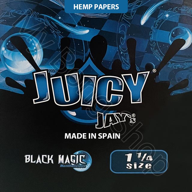Juicy Jays 1 1/4 Flavoured Rolling Papers Black Magic