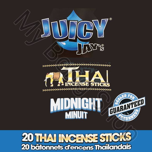 Juicy Jays Thai Incense Sticks Midnight