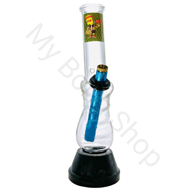 Medium Gripper Glass Bong (25cm)-Bart