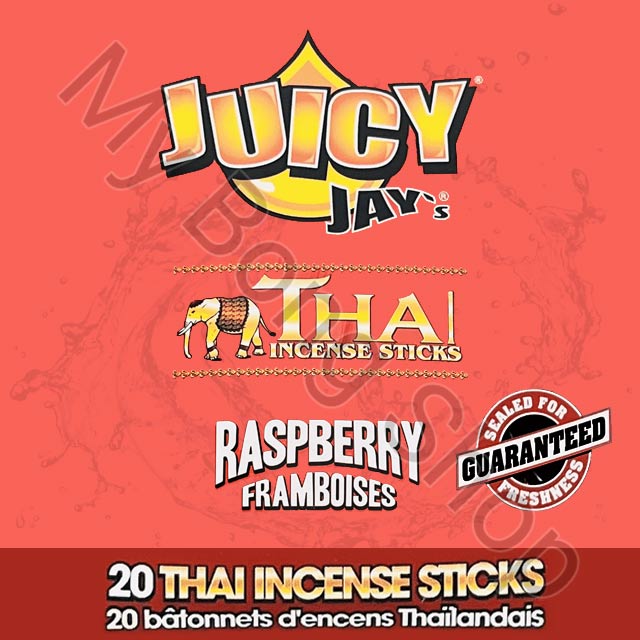 Juicy Jays Thai Incense Sticks Raspberry