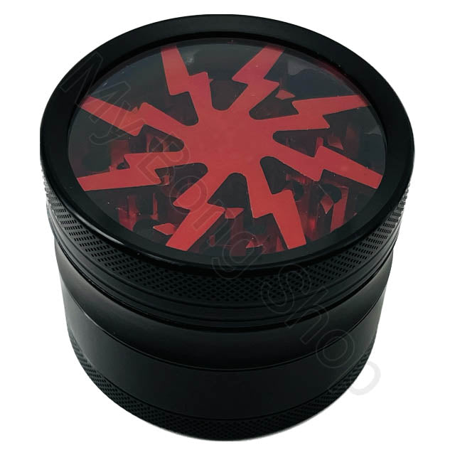 Lightning Strike Laser Cut Grinder - 4 piece (60mm)