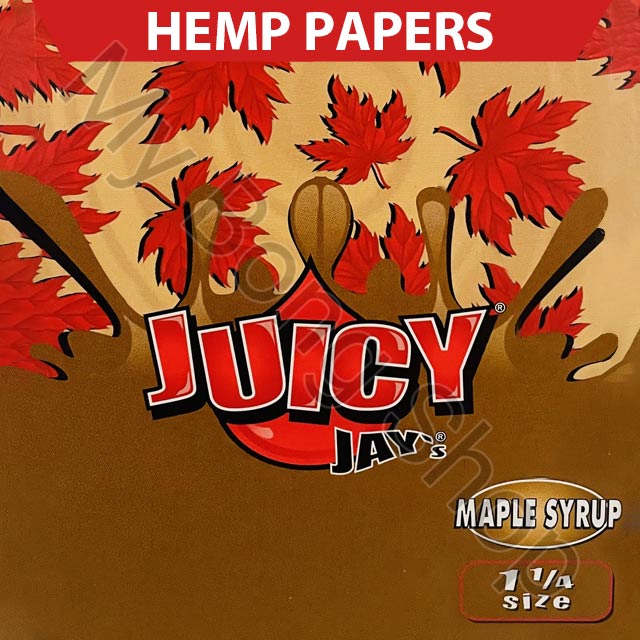 Juicy Jays 1 1/4 Flavoured Rolling Papers Maple Syrup