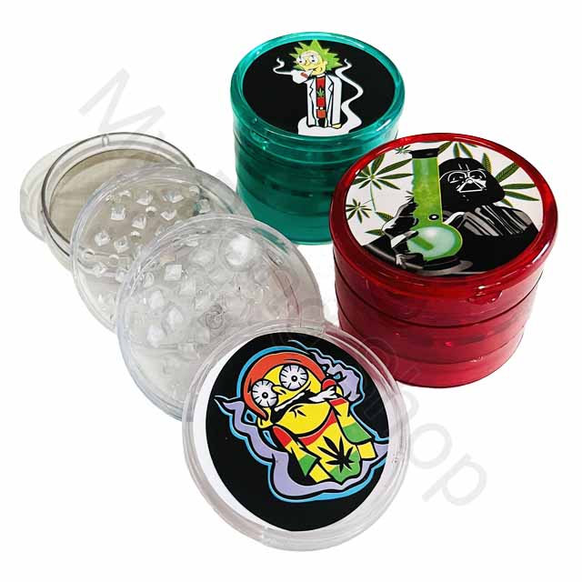 Plastic Grinder with Cool Cartoon Characters (5 piece)