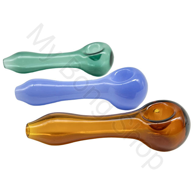 Medium Glass Dry Pipe-Blue