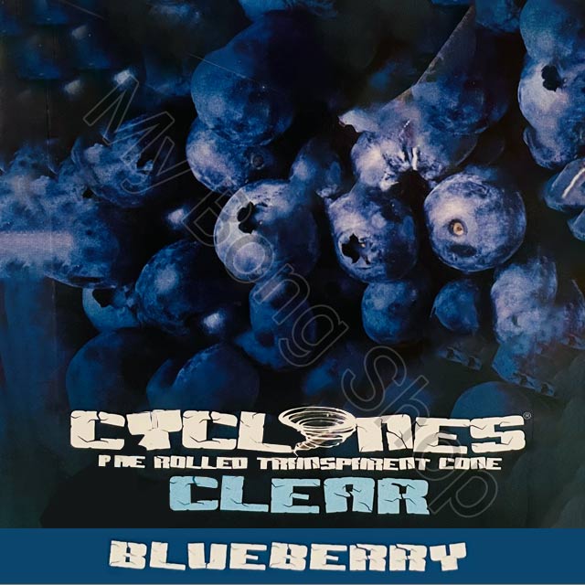 Cyclones Clear Pre Rolled Cone Blueberry