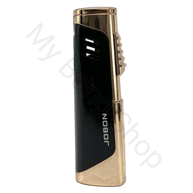 Jobon Single Jet Lighter with Flip Lid