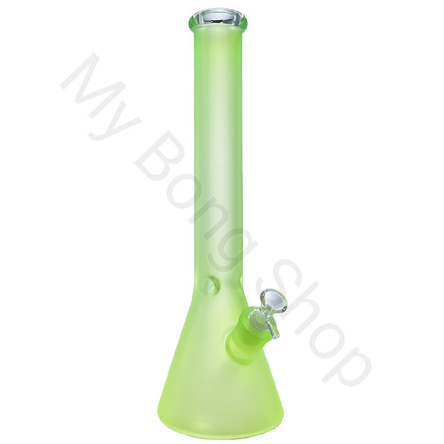 Extra Large Beaker Glass Bong with Ice Catcher-Green