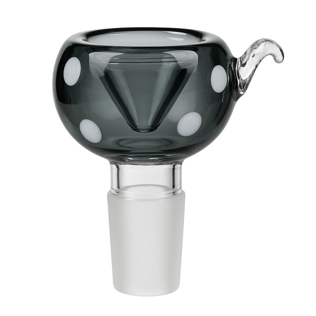 Dotted Glass Cone Piece 19mm
