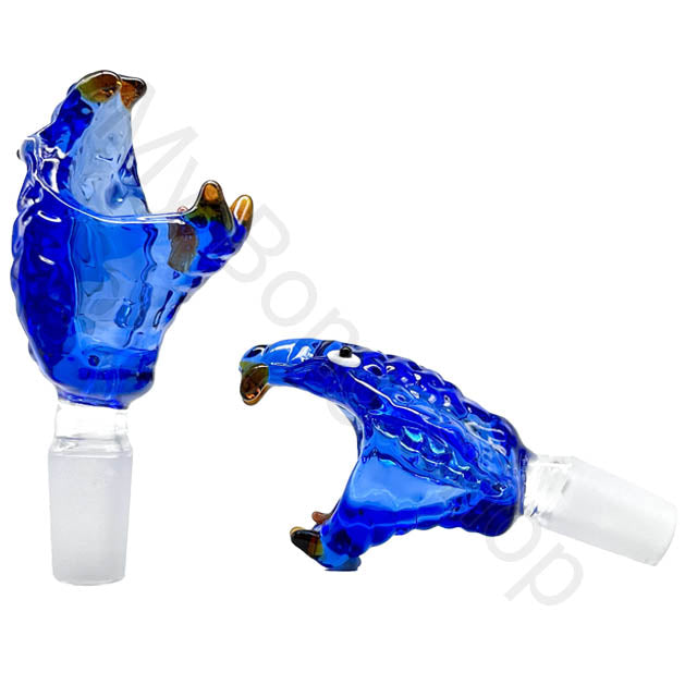 Snake Shape Glass Cone Piece 14mm