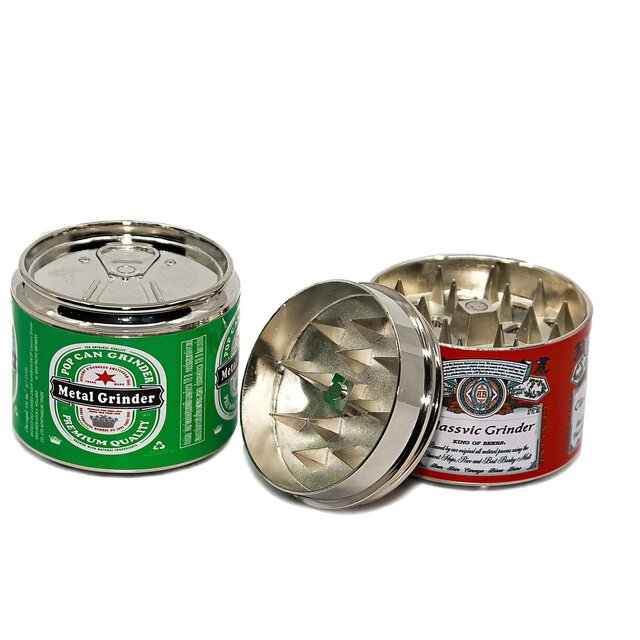 Wide Drink Can Metal Grinder