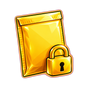 Discreet packaging icon — plain unbranded satchel with no product details