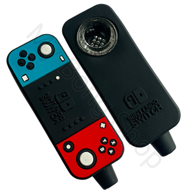 Gaming Console Shape Silicone Smoking Pipe