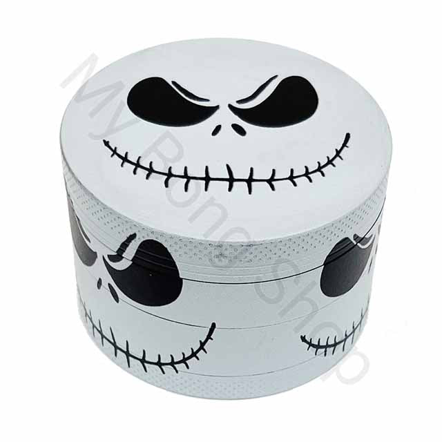 Metal Grinder with Groovy Designs (4 piece)-Evil Dude
