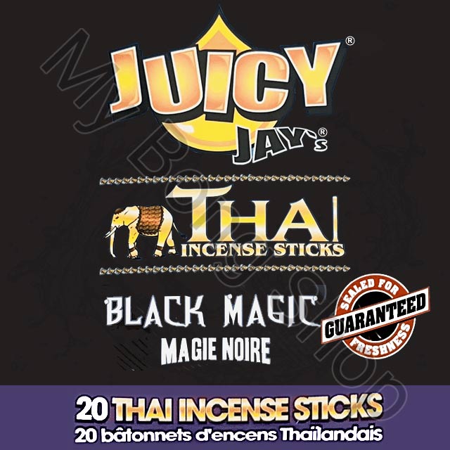Juicy Jays Thai Incense Sticks Black Magic