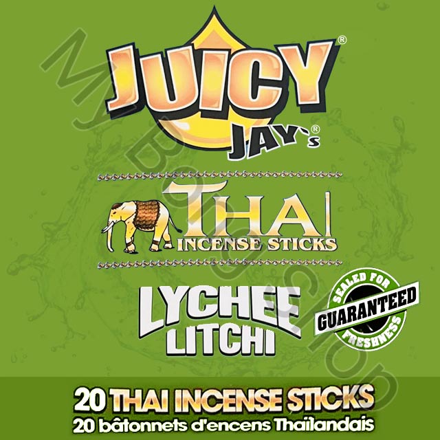 Juicy Jays Thai Incense Sticks Lychee