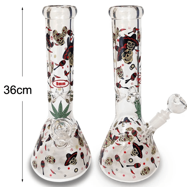 Fiesta All Glass Bong