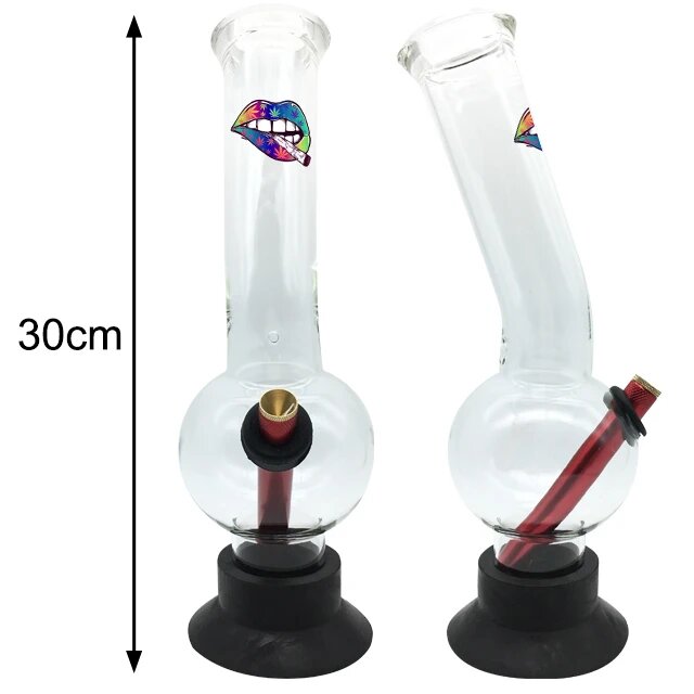 Premium Large Glass Bong Sexy Lips