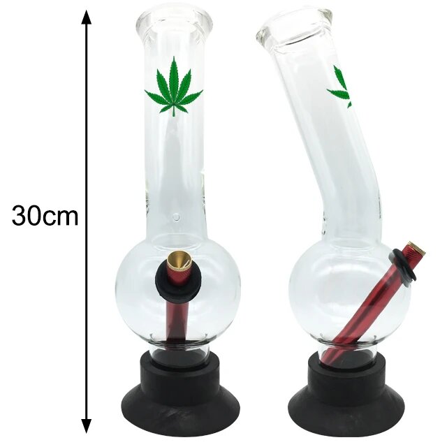 Premium Large Glass Bong Leaf