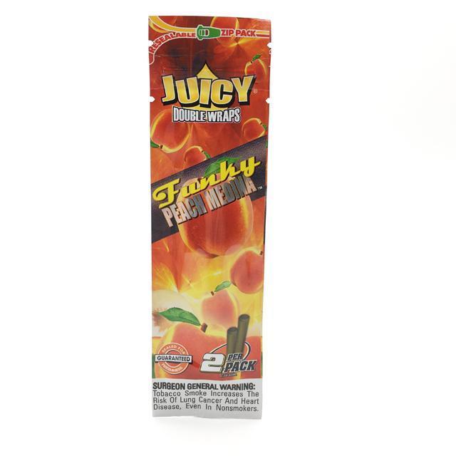 Juicy Double Blunt Wraps (Funky Peach Medina)