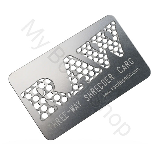 RAW Shredder Card