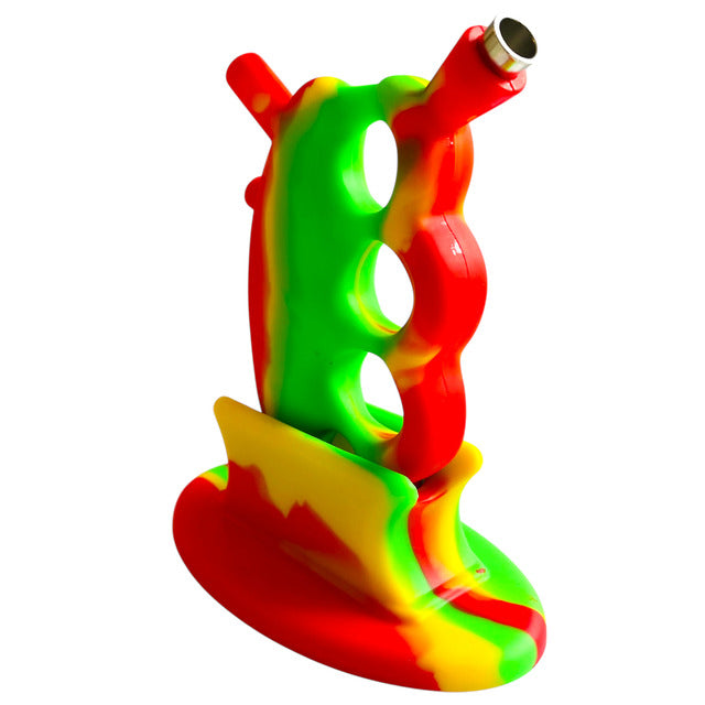 Knuckle Silicone Smoking Pipe