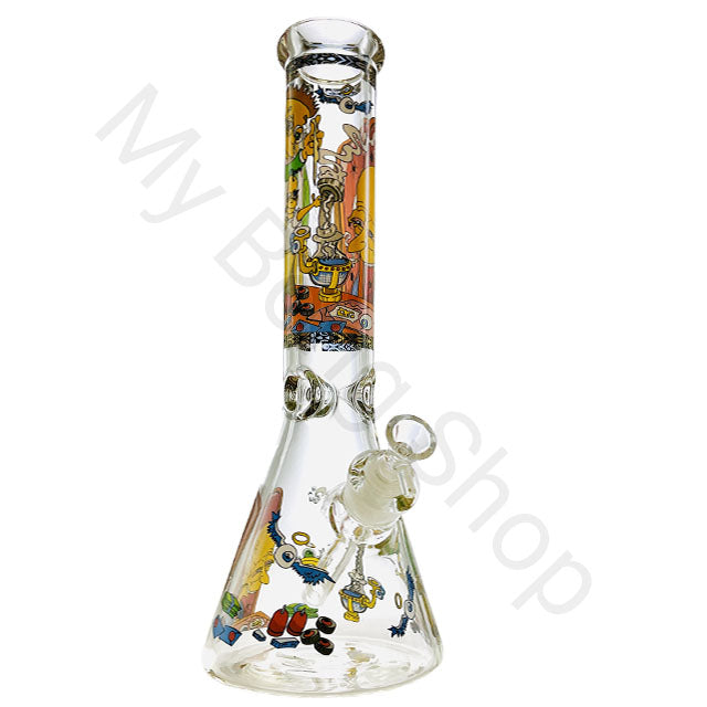 Mr Burns - Simpsons Beaker Glass Bong (36cm)