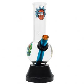 Small Glass Bong Wacked Out Rick