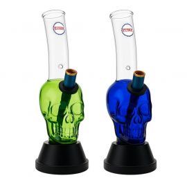 Skull Medium Glass Bong (26cm)