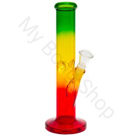 Rainbow Straight Shooter Glass Bong (25cm)