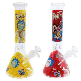Rick and Morty Beaker Glass Bong (26cm)