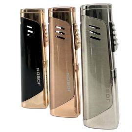 Jobon Single Jet Lighter with Flip Lid