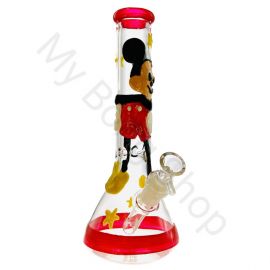 Micky Mouse Beaker Glass Bong (26cm)