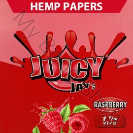 Juicy Jays 1 1/4 Flavoured Rolling Papers Raspberry