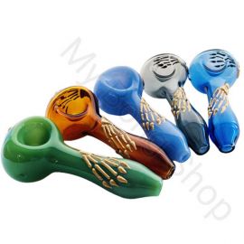 Premium Glass Dry Tobacco Pipe