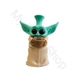 Yoda Mini Glass Bong 3