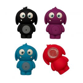 Cute Monster Silicone Smoking Pipe