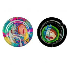Rick and Morty Glass Ashtray