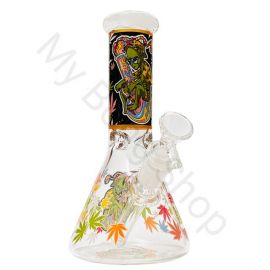 Alien Beaker Glass Bong 6