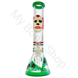 Crazy Clown Beaker Glass Bong (35cm)