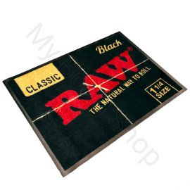 RAW Black Floor Mat