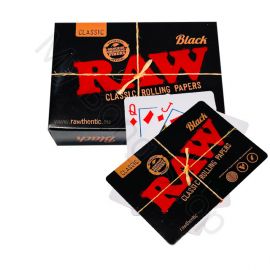 RAW Black Playing Cards