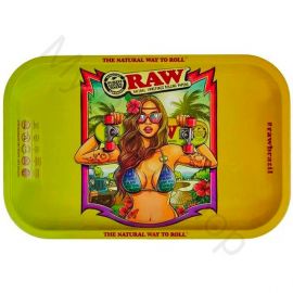 RAW Medium Metal Rolling Tray Brazil