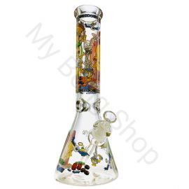 Mr Burns - Simpsons Beaker Glass Bong (36cm)