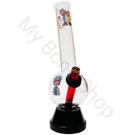 Medium Glass Bong Crazy Rick