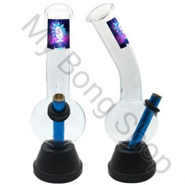 Medium Glass Bong Mugshot Rick