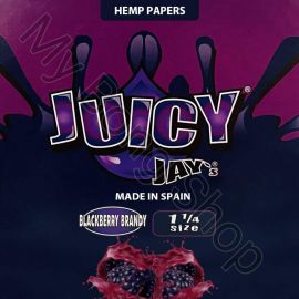Juicy Jays 1 1/4 Flavoured Rolling Papers Blackberry Brandy
