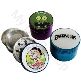 Metal Grinder with Crazy Cartoon Designs (4 piece)