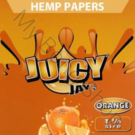 Juicy Jays 1 1/4 Flavoured Rolling Papers Orange