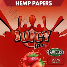 Juicy Jays 1 1/4 Flavoured Rolling Papers Strawberry