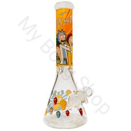 Rick and Morty #3 Beaker Glass Bong (36cm)